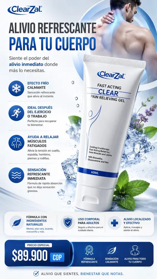 ClearZal - Elimina dolores articulares en segundos🦴