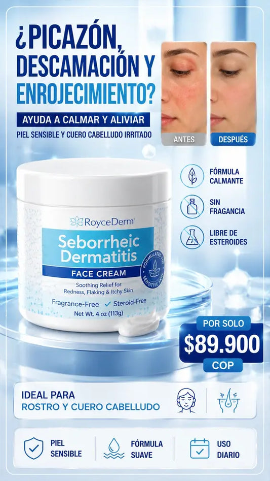 Seborrheic Dermatitis - Elimina la dermatitis en tiempo record🤩