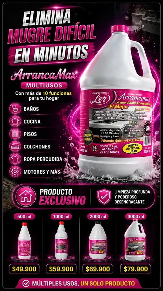 ArrancaMax - Elimina hasta lo imposible en segundos🧼🫧