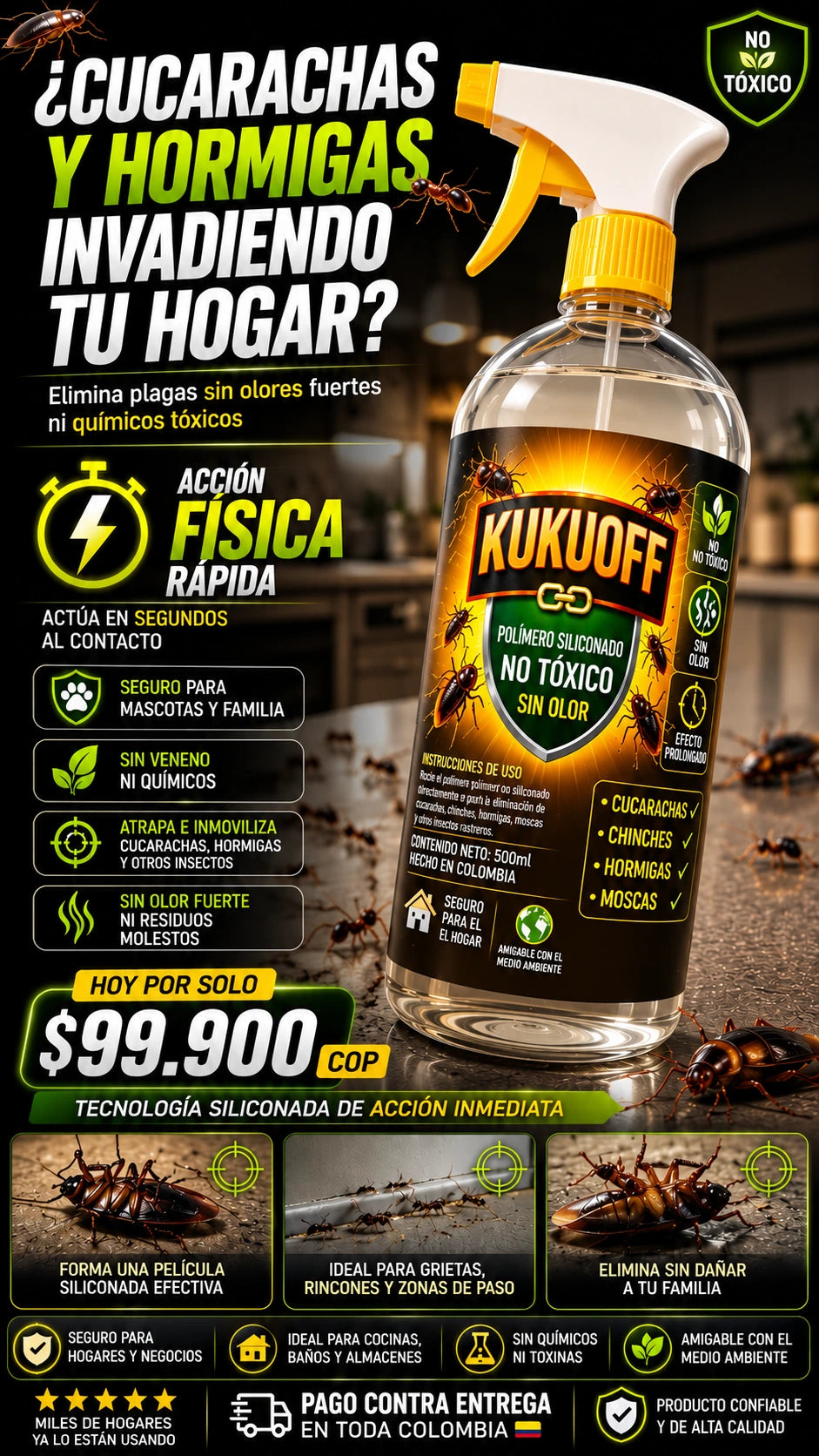 KUKUOFF® - Elimina plagas en segundos🪳