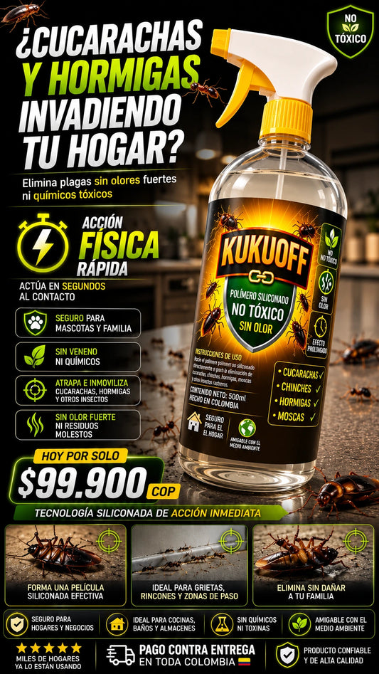 KUKUOFF® - Elimina plagas en segundos🪳