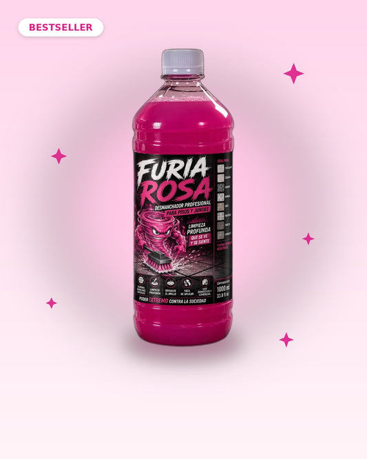 Furia Rosa🧼 - Elimina hasta lo imposible en segundos